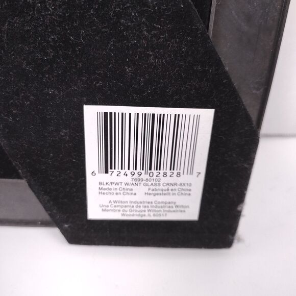 Wilton Large Silver Tone Ornate Art Deco Picture Frame Pewter - Picture 8 of 8